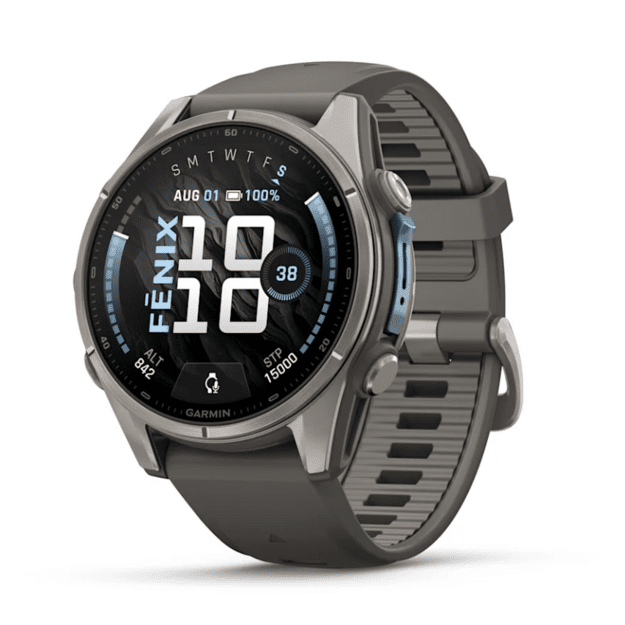 Fenix 9, 43mm, AMOLED, Sapphire, Pebble Gray Titanium (010-04761-11)