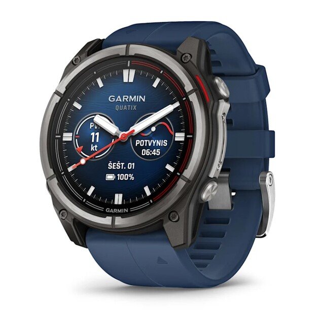 Garmin Quatix 8  51 mm, AMOLED, Sapphire (010-02905-91)