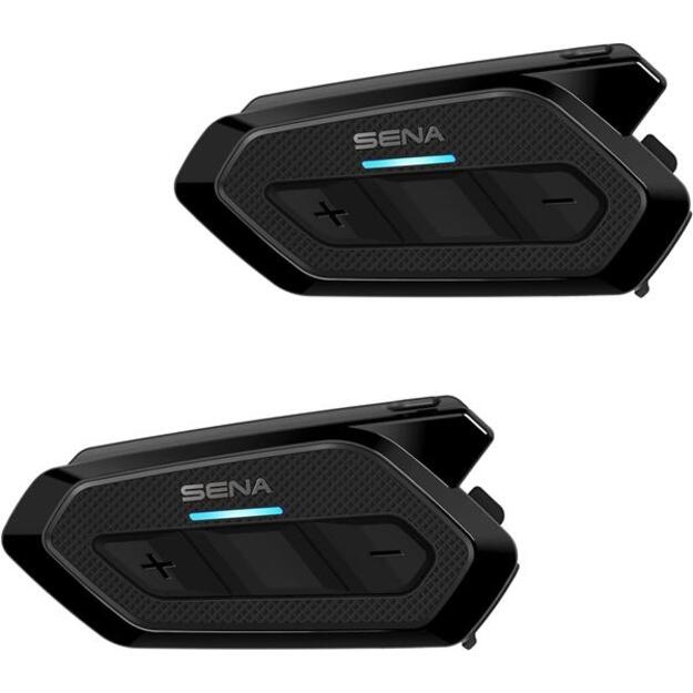 SENA SPIDER RT1 Low Profile Motorcycle Mesh Communication System Dual Pack