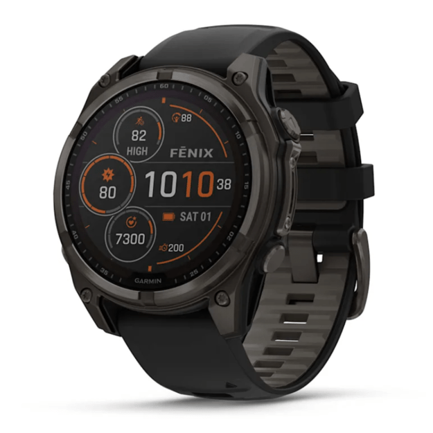 Fenix 8 Solar, 47mm, Sapphire, Gray, Black (010-02906-11)