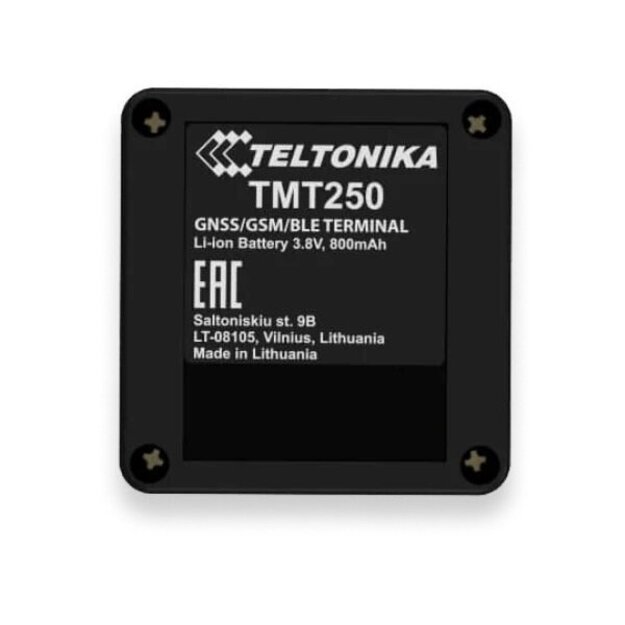 TMT250 GPS seklys, IP67, 800mAh baterija  TELTONIKA