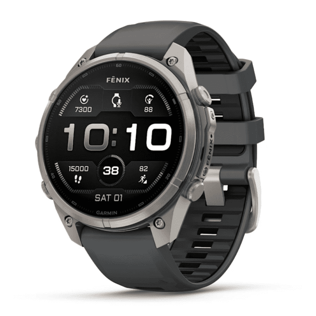 Fenix 9 Pro, 47mm, AMOLED, Sapphire, Graphite/Black Titanium (010-04336-26)