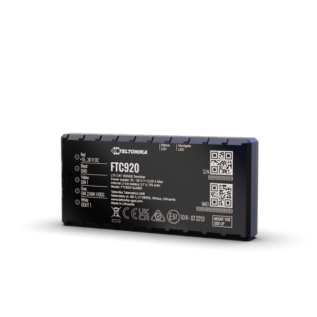 FTC920 GPS seklys, 4G, IP54, 170mAh baterija TELTONIKA