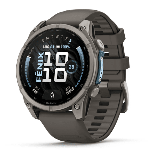 Fenix 9, 47mm, AMOLED, Sapphire, Pebble Gray Titanium (010-04762-01)