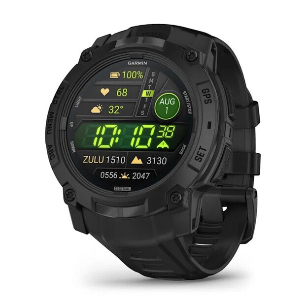 Garmin Instinct 3 - 50 mm, AMOLED, Tactical Edition (010-03020-50)
