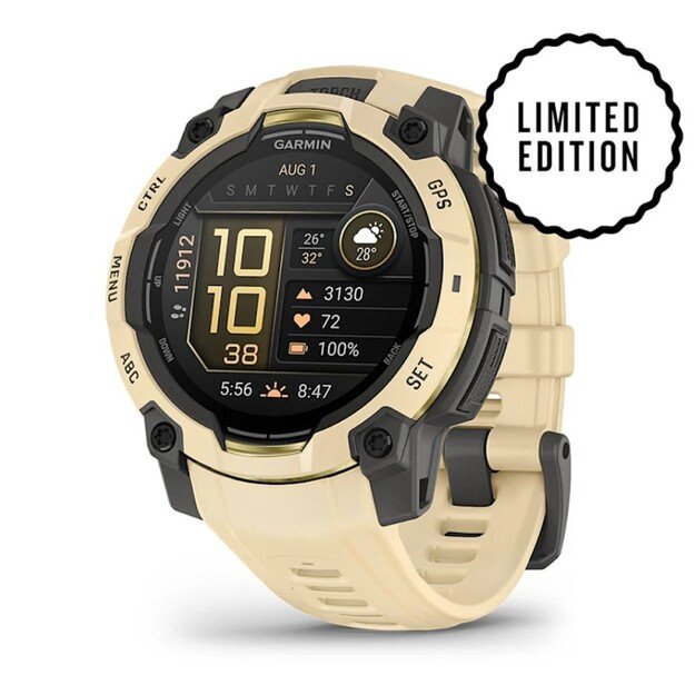 Garmin Instinct 3 - 45 mm, AMOLED, Citrine (010-02936-02)