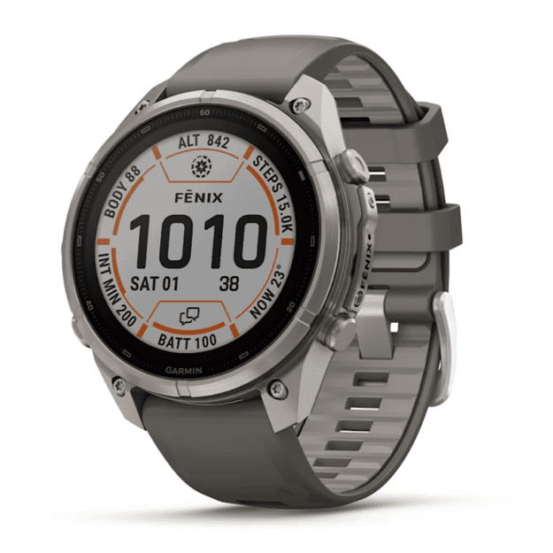 Fenix 9 Pro, 47mm, Solar, InReach, Sapphire, Pebble Grey Titanium (010-04338-01)