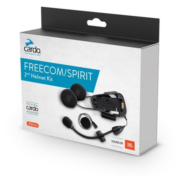 Cardo Freecom/Spirit 2nd Helmet Kit, Sound by JBL