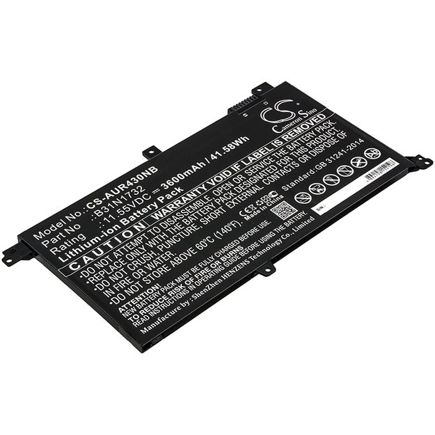 Asus baterija B31N1732 3600mAh