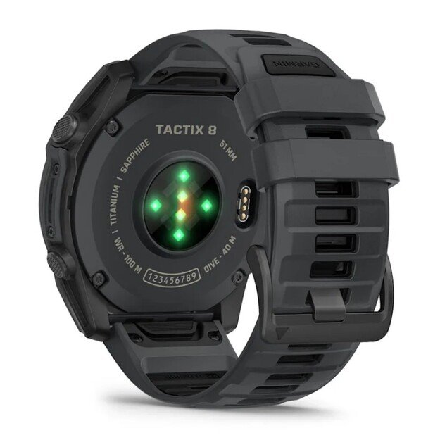 Garmin tactix 8 51mm, AMOLED, Slate gray, Cerakote (010-04553-01) 2