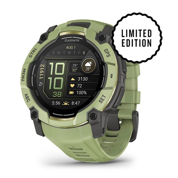 Garmin Instinct 3 - 50 mm, AMOLED, Fern Green (010-03020-02)
