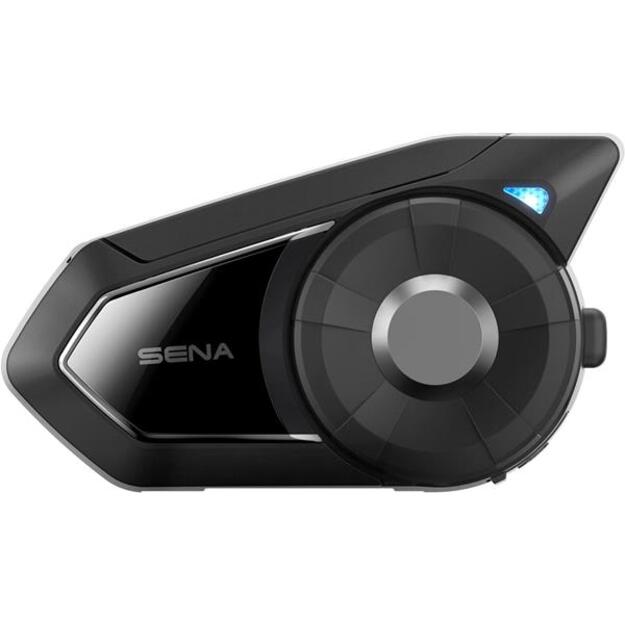 30K Motorcycle Bluetooth communication system with Mesh Intercom and HD Speakers