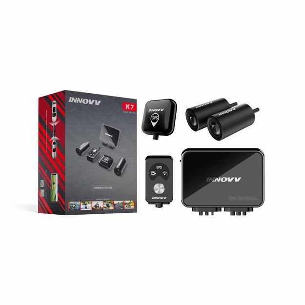 INNOVV K7   Dual - 2K   Motorcycle   Dashcam