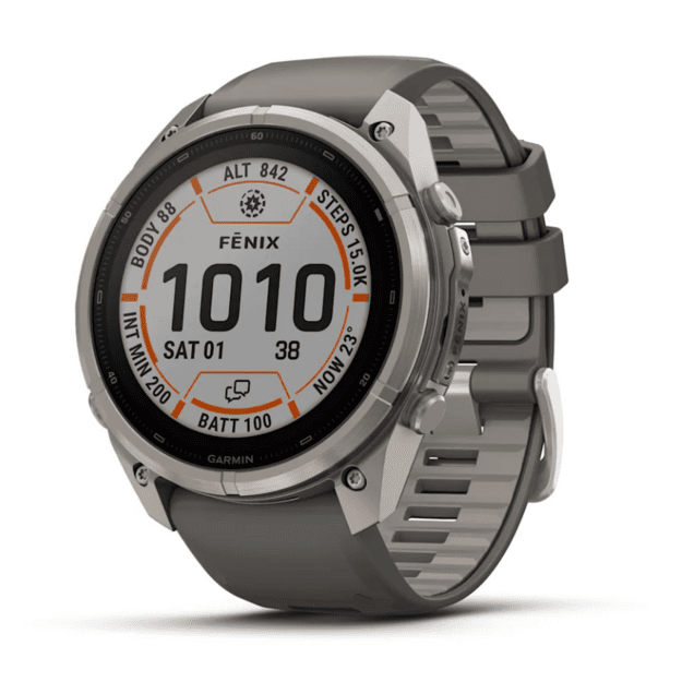 Fenix 9 Pro, 51mm, Solar, InReach, Sapphire, Pebble Grey Titanium (010-04339-01)