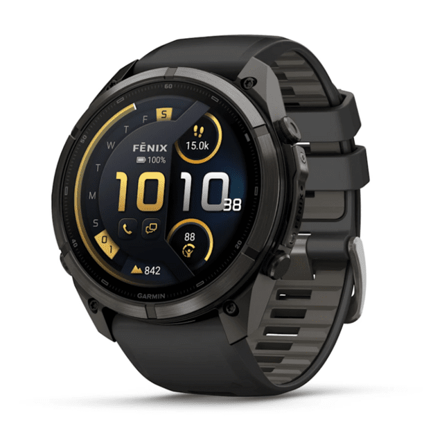 Fenix 9 Pro, 51mm, AMOLED, inReach, Sapphire,Black/Pebble Grey Titanium (010-04337-11)