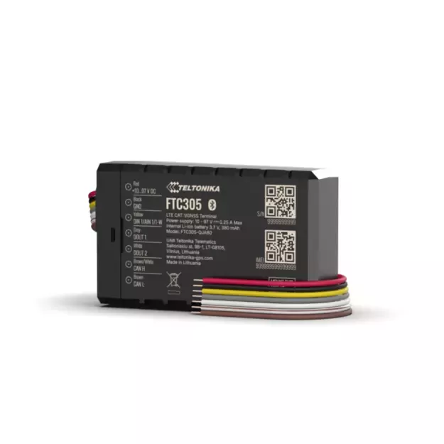 FTC503 MAŽIAUSIAS kategorijoje GPS seklys, 4G LTE Cat1, IP67, 380mAh baterija TELTONIKA