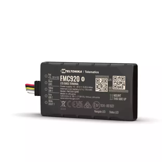 FMC920 GPS seklys, IP54, 4G, 170mAh baterija  TELTONIKA