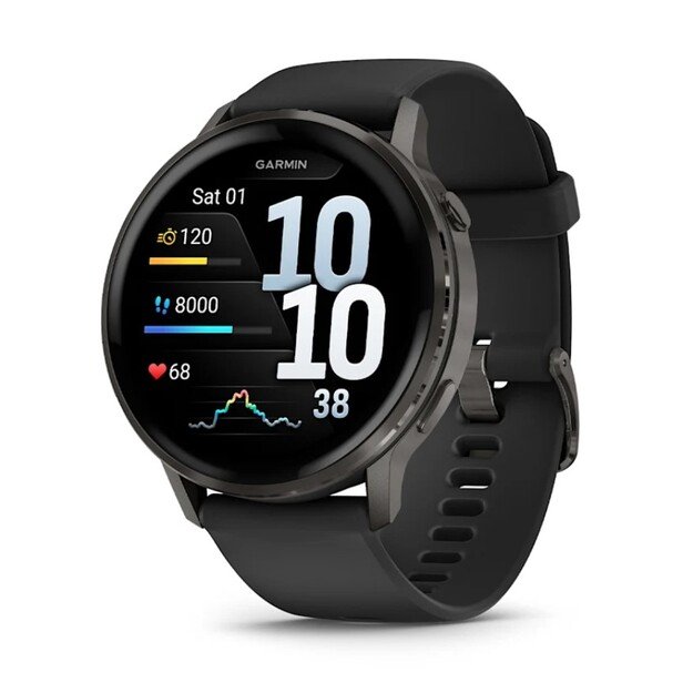 Garmin Venu 4 45mm Slate Black (010-03014-00)