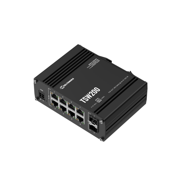 Teltonika TSW200 POE šakotuvas