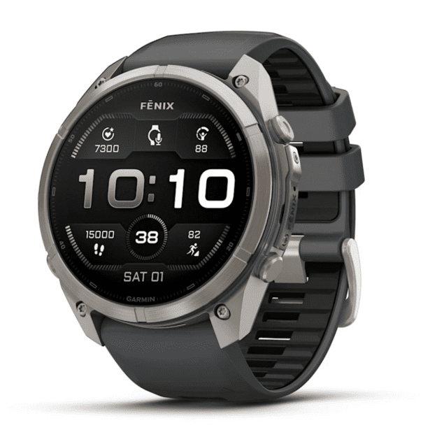 Fenix 9 Pro, 51mm, AMOLED, Sapphire, Graphite/Black  Titanium (010-04337-26)