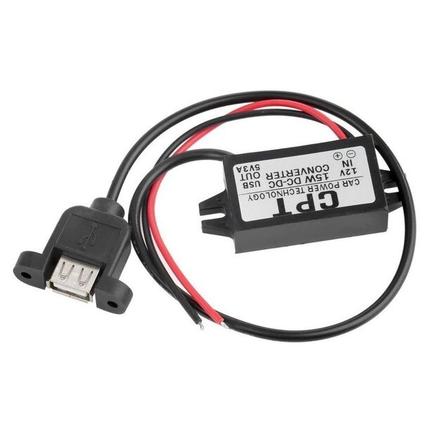 Konverteris 12V į 5V USB